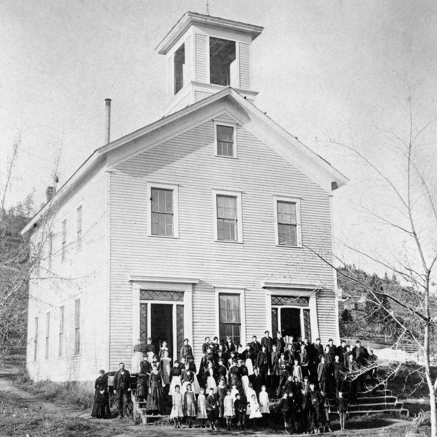 SOU Original Ashland Academy Building 1872