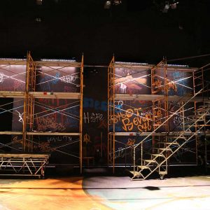 SOU Theatre Scene Construction Set Design