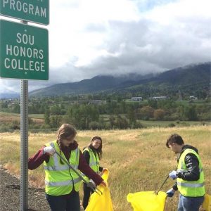 Southern Oregon University Honors College Adopt a Highway Program