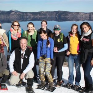 Honors College Crater Lake Group Picture 2