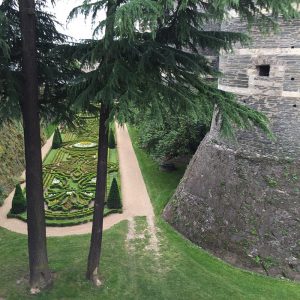 Visit the Gardens at the Chateau d'Angers Castle