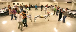 Native American Studies Students in Dance Class