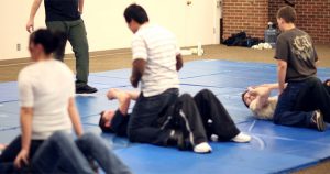 Southern Oregon University Criminal Justice - Students in Self Defense Class