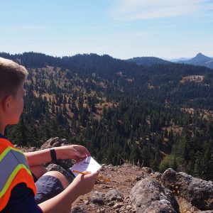 SOU Environmental Education Program with Jewett Elementary 5th Grade Trip on the PCT