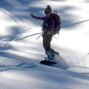 Backcountry Snowboarding on Mt. Ashland