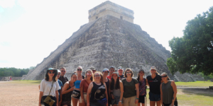 SOU Student Travels Exploring the Yucatan on Twiter