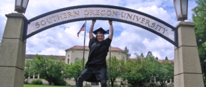 Graduation from SOU Abbie Morrissey Outdoor Adventure Leadership Alumni Bios