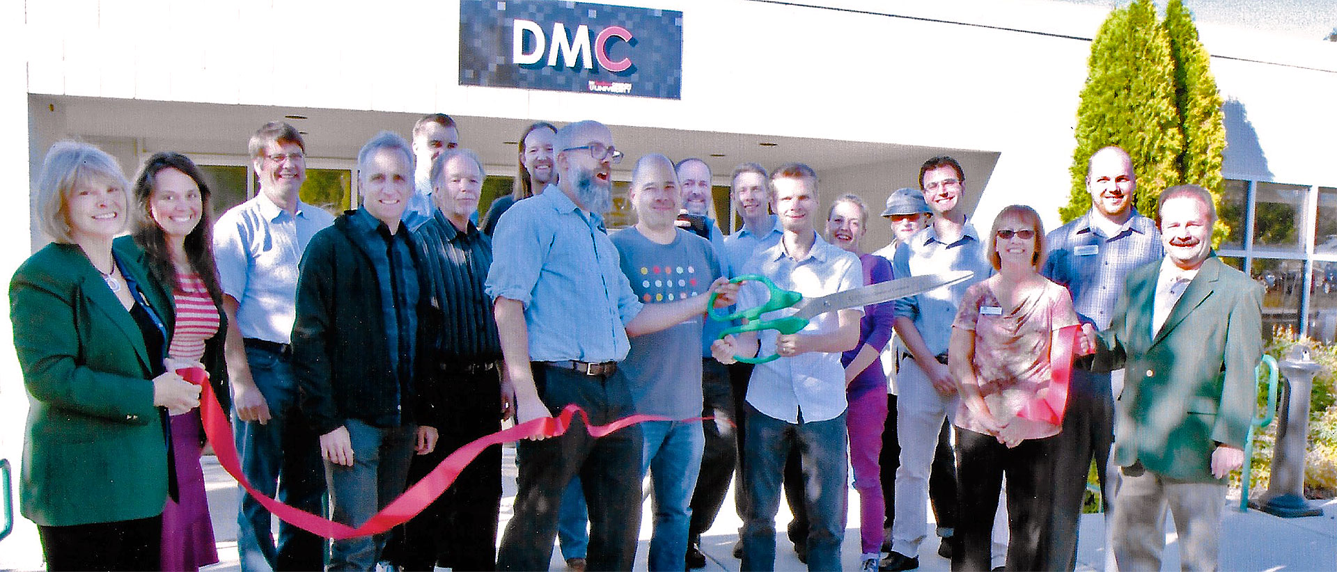 2013 Digital Media Center DMC EMDA Program Ribbon Cutting Ceremony Southern Oregon University