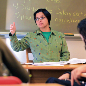 Alma Rosa Alvarez Classroom Ethnic and Racial Studies Southern Oregon University program section