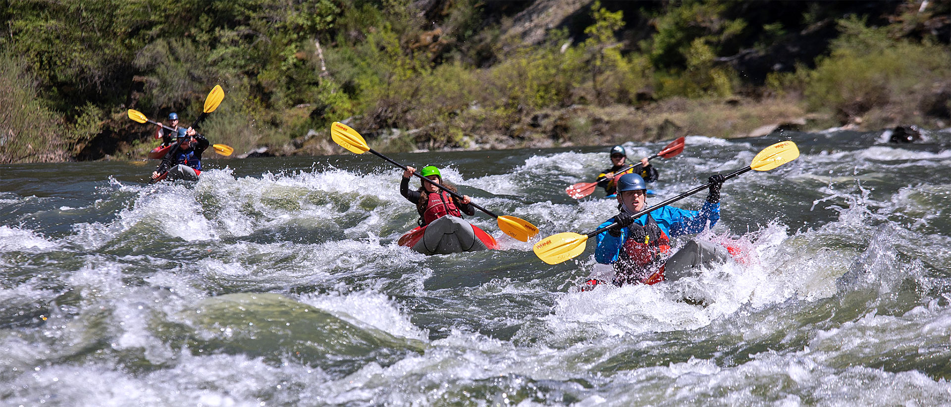 Kayaking Klamath River Master of Outdoor Adventure Expedition Leadership Electives SOU