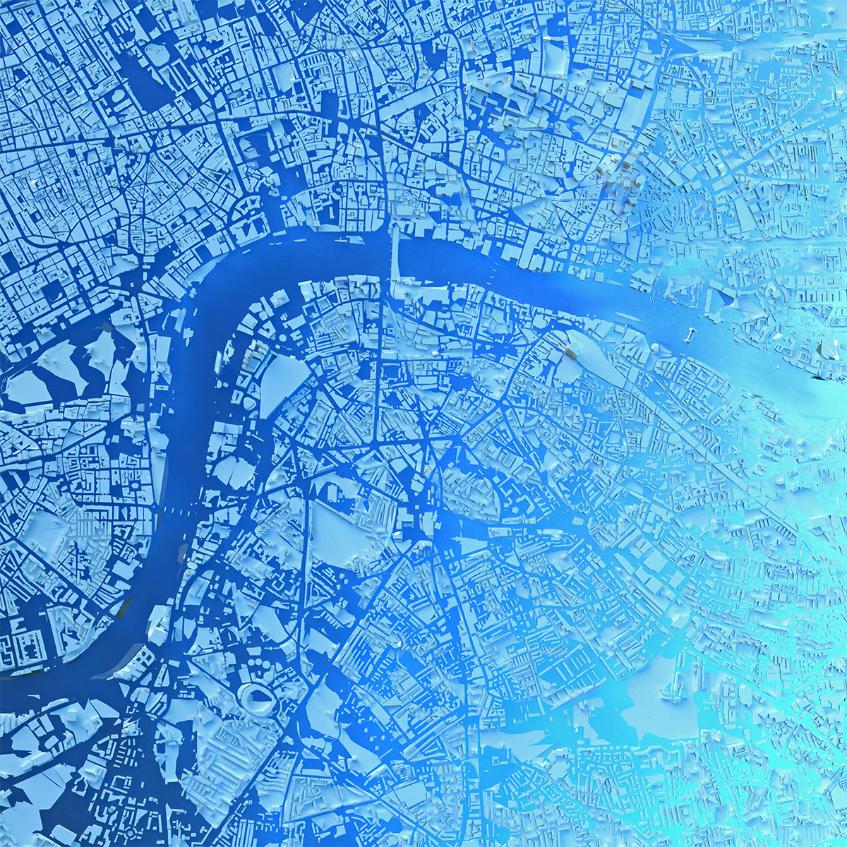 3D map of London Certificate of Geospatial Science Environmental Science and Policy Programs SOU