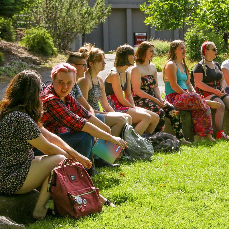 SOU Certificate in Gender Sexuality and Womens Studies Class Outside at Southern Oregon University Learn More