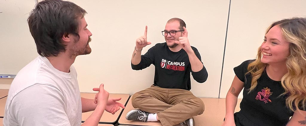 Strengthening Communication with the Deaf Community Conversational American Sign Language Microcredential Now Offered at SOU Learn More