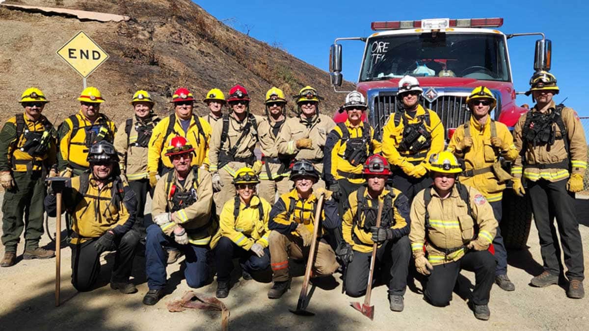 SOU student applies classroom experience to work on LA wildfires at SOU