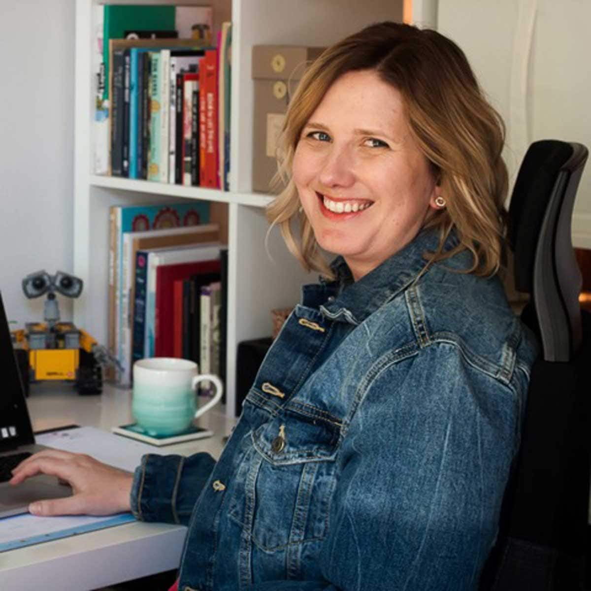 Julie Kanta in her office