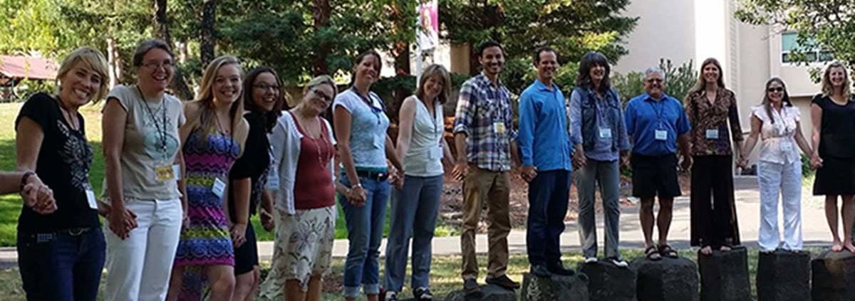 Certificate in Holistic Education Standing on stones together Meta