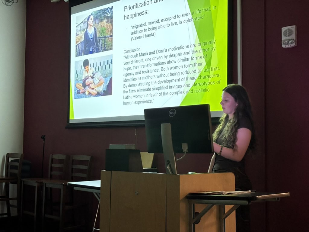 Continued presentation on slides