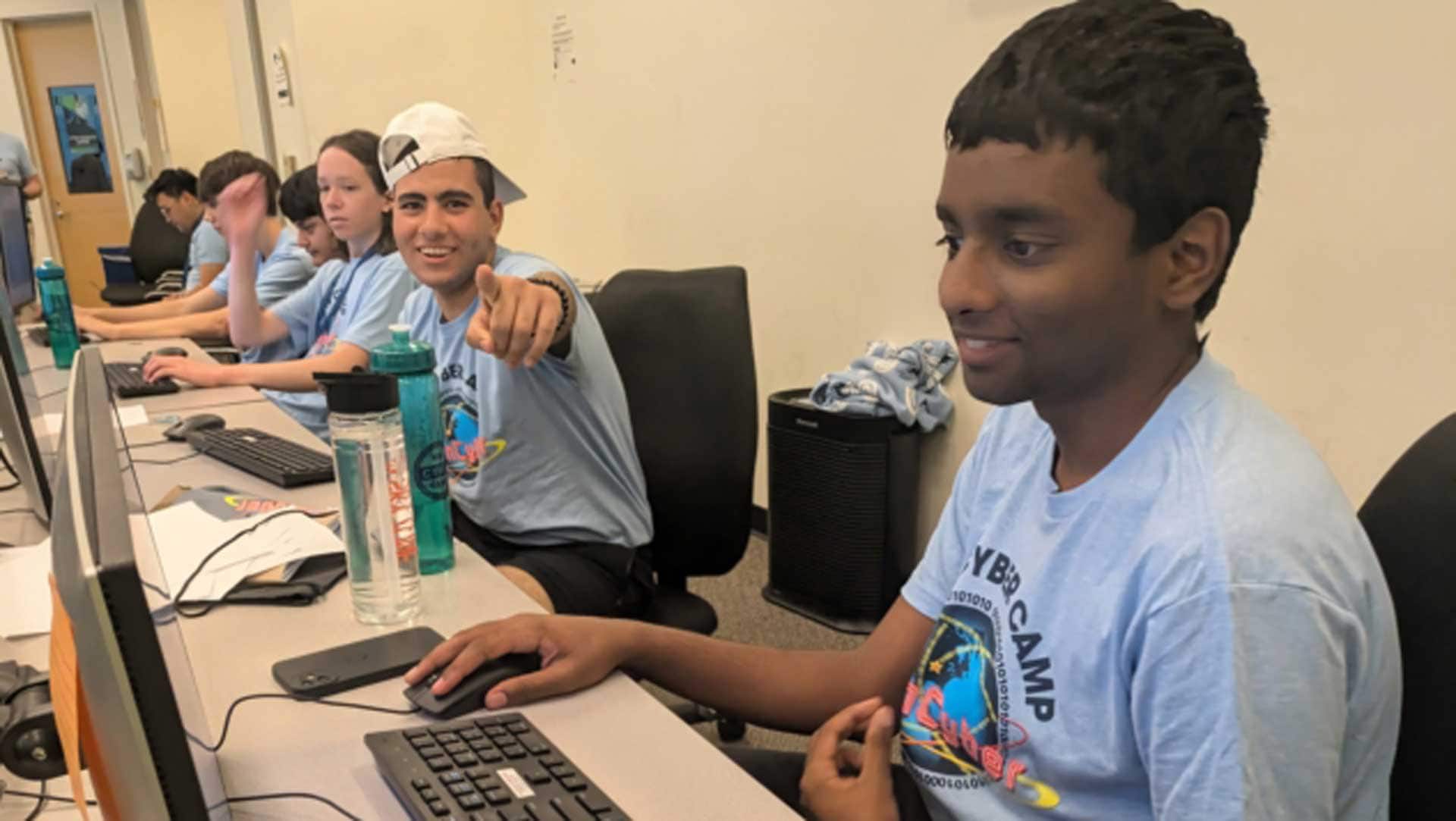 SOU hosts cybersecurity camp for high school students