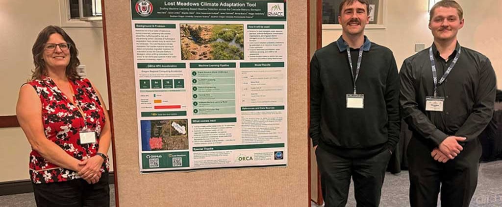 SOU students win best poster at high speed computing symposium Learn More
