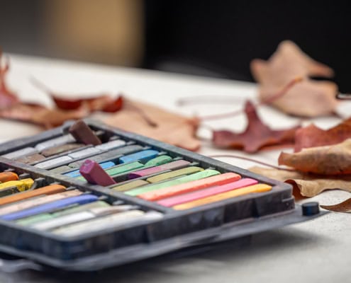 Watercolor Chalk Holder