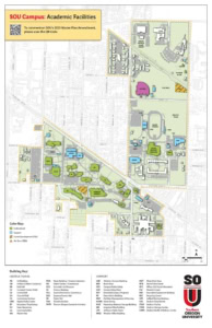 SOU Map Academic 2025