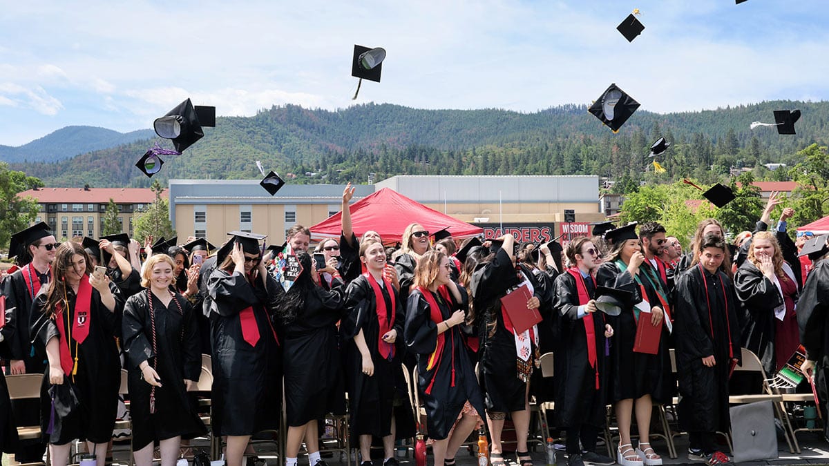 Commencement at SOU Ashland